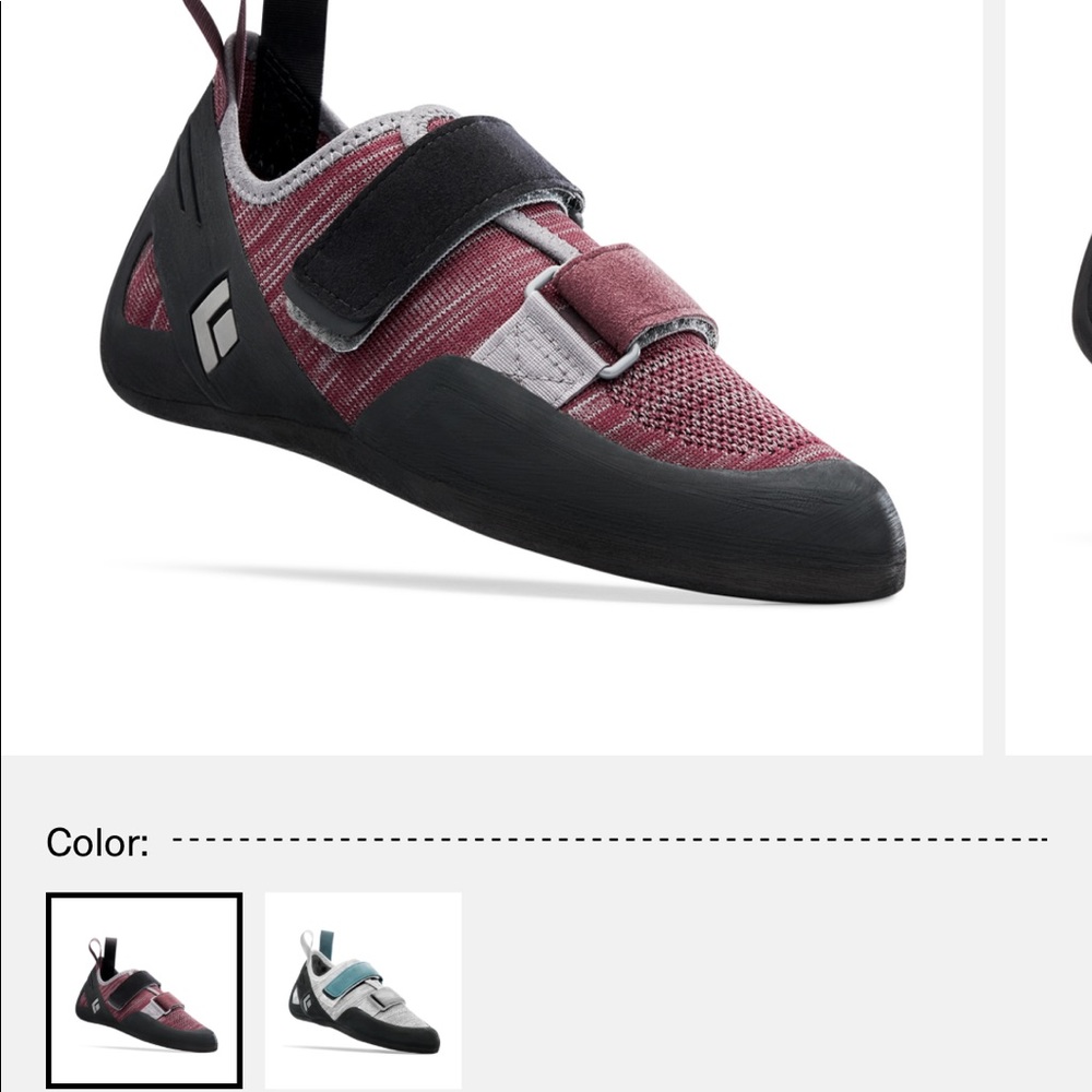 Climbing shoes